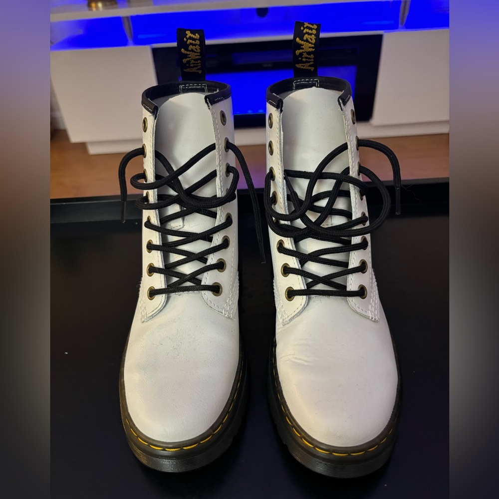 Doc Marten's White Boots